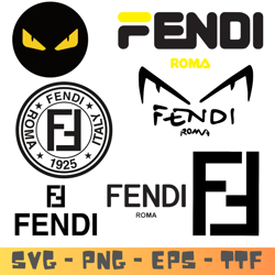 fendi logo svg, fendi png, fendi symbol, fendi logo transparent, fashion brand svg logo.