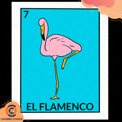 el flamenco mexican lottery card svg, trending svg