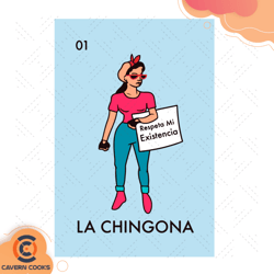la chingona mexican lottery card parody feminist s