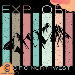 pacific northwest svg, trending svg, mountain svg,