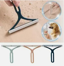 silicone double sided pet hair remover lint remover clean tool shaver sweater cleaner fabric shaver scraper for clothes