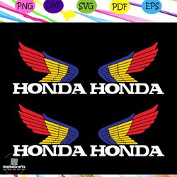 honda 4 in 1 svg, 1 piece honda 4.0 svg, honda svg, 2 style 4 in 1 unofficial honda, winged colored logo svg, honda vint