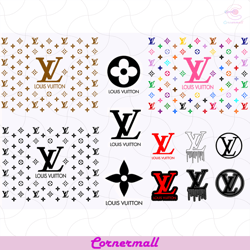 bundle lv logo svg, lv logo svg, lv seamless svg, brand logo svg