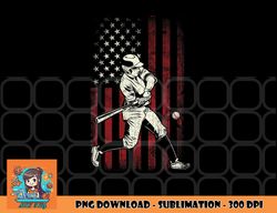 American Flag Baseball Team Gift for Men Boys png, digital download copy