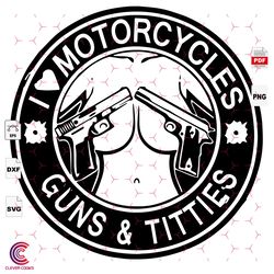 i love motorcycle, gun and titties, trending, tren