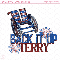 back up terry svg, 4th of july, american flag svg, america svg, liberty svg, fir