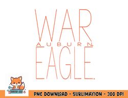 auburn tigers war eagle officially licensed png, digital download copy