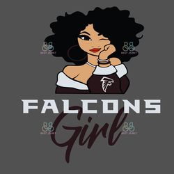 falcons girl svg, falcons logo svg, nfl girls svg, football svg, nfl football