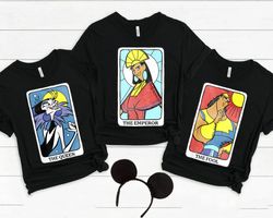 tarot card emperors new groove character shirt