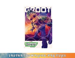 marvel guardians of the galaxy volume 3 groot poster png, digital download copy