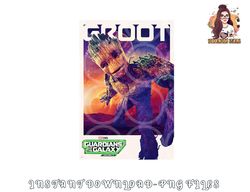 marvel guardians of the galaxy volume 3 groot poster png, digital download copy