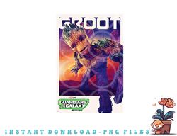 marvel guardians of the galaxy volume 3 groot poster png, digital download copy