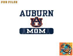 auburn tigers mom logo officially licensed v-neck png, digital download copy