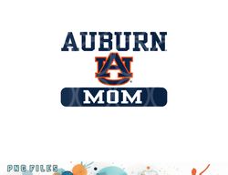 auburn tigers mom logo officially licensed v-neck png, digital download copy