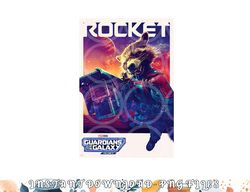 marvel guardians of the galaxy volume 3 rocket poster png, digital download copy