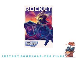 marvel guardians of the galaxy volume 3 rocket poster png, digital download copy