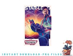 marvel guardians of the galaxy volume 3 star-lord poster png, digital download copy