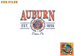 auburn tigers seal vintage gray officially licensed png, digital download copy