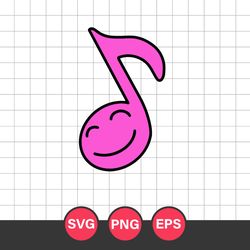 musical note cocomelon svg, cocomelon svg, cocomelon cricut svg, png eps digital file