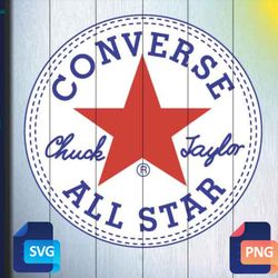 converse all-star logo svg free | chuck taylor svg