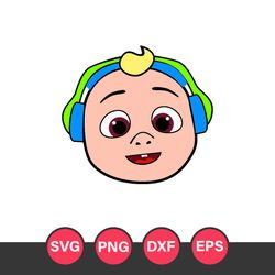 baby cocomelon svg, cocomelon cricut svg, cocomelon clipart svg, png dxf eps digital file