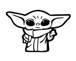 baby yoda svg, star wars svg for cricut, mandalorian png