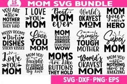 mom svg bundle