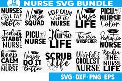 nurse svg bundle