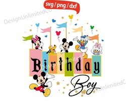 disney birthday boy svg, mickey birthday boy svg, castle fireworks svg, baby mickey birthday svg, disney birthday svg