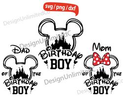 disney birthday boy svg, half mouse svg, mickey head svg, mickey ears svg, mickey boy svg, mickey birthday svg