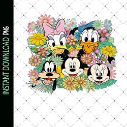 vintage mouse and friends png, family trip 2023 png, magical kingdom png, family vacation png, family png, vacay mode pn