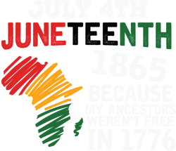 July 4th juneteenth 1865, Juneteenth sublimation png, Free ish, Black History svg png, juneteenth is my independenn