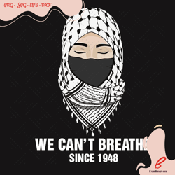 we cant breathe since 1948 svg, trending svg, cant