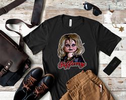 bride of chucky shirt, bride of chucky t shirt, bride of chucky wig shirt