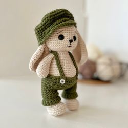 crochet bunny pattern (ukrainian version pattern)