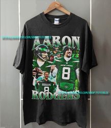 aaron rodgers jets tshirt  new york football  jets