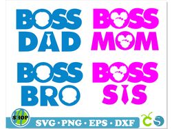 african american boss baby svg bundle family | afro boss baby svg boss mom svg, boss dad svg, boss bro svg boss sis svg