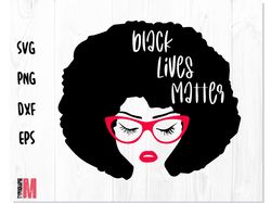 African American Woman svg, Black lives matter svg, Black woman svg, Afro svg, Afro woman svg, Anti Racism svg
