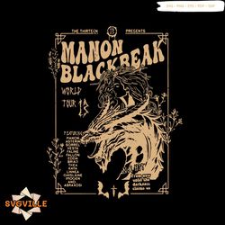 manon blackbeak throne of glass svg graphic design files