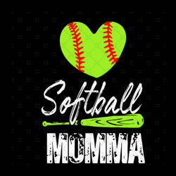 softball momma catcher pitcher, sport svg, softbal
