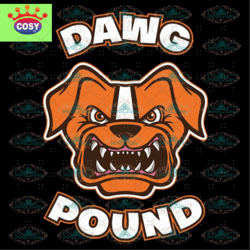 cleveland dawg pound logo svg, cleveland browns, s