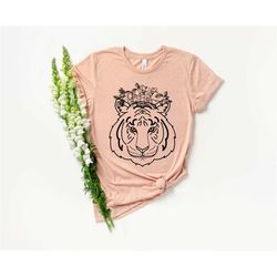tiger shirt - tiger tshirt - tiger face shirt - tiger lover gift - tiger graphic tee - animal prints - animal face shirt