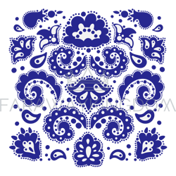 pattern maker tatar ornament elements vector illustration