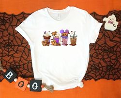 disney halloween drink shirt, pumpkin mickey ears shirt, disney thanksgiving, pumpkin spice shirt, disney trip shirt