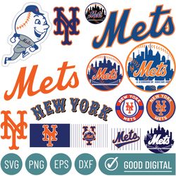 new york mets baseball team svg, new york mets svg,  mlb svg, m l b svg, png, dxf, eps, instant download, bundle files