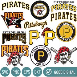 pittsburgh pirates baseball team svg, pittsburgh pirates svg,  mlb svg, m l b svg, png, dxf, eps, instant download, bund