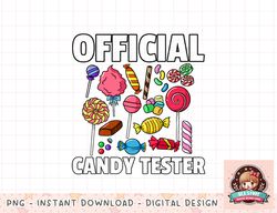 candy tester lollipop sweets gift halloween kids t-shirt copy