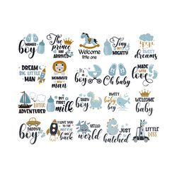 baby boy svg bundle, baby svg, boy svg, newborn boy svg, welcome baby svg, baby bundle, baby svg, baby quote bundle, new