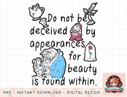 disney beauty and the beast beauty is found within png, instant download, digital print