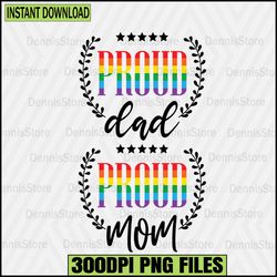 proud mom proud dad png,lgbt pride png,rainbow boho png,lgbt png bundle,lesbian png , gay png, bisexual png, transgender